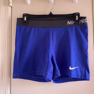 Purple Nike Pro Sport Shorts Size XL